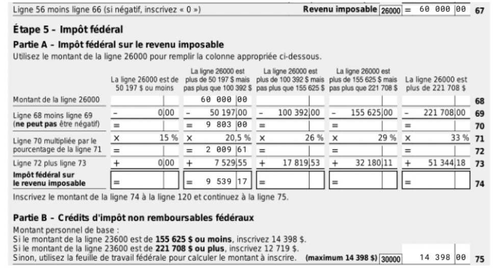 Federal taxable rate